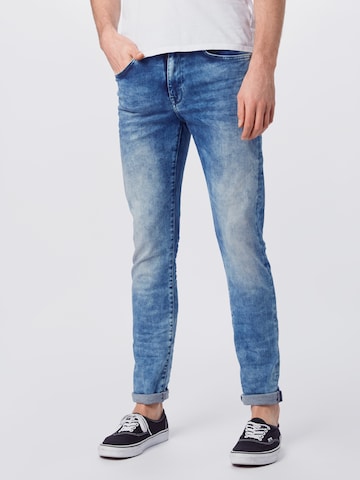 Petrol Industries Slimfit Jeans 'Supreme' in Blauw: voorkant