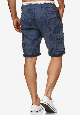 INDICODE JEANS Regular Shorts 'Albert' in Blau