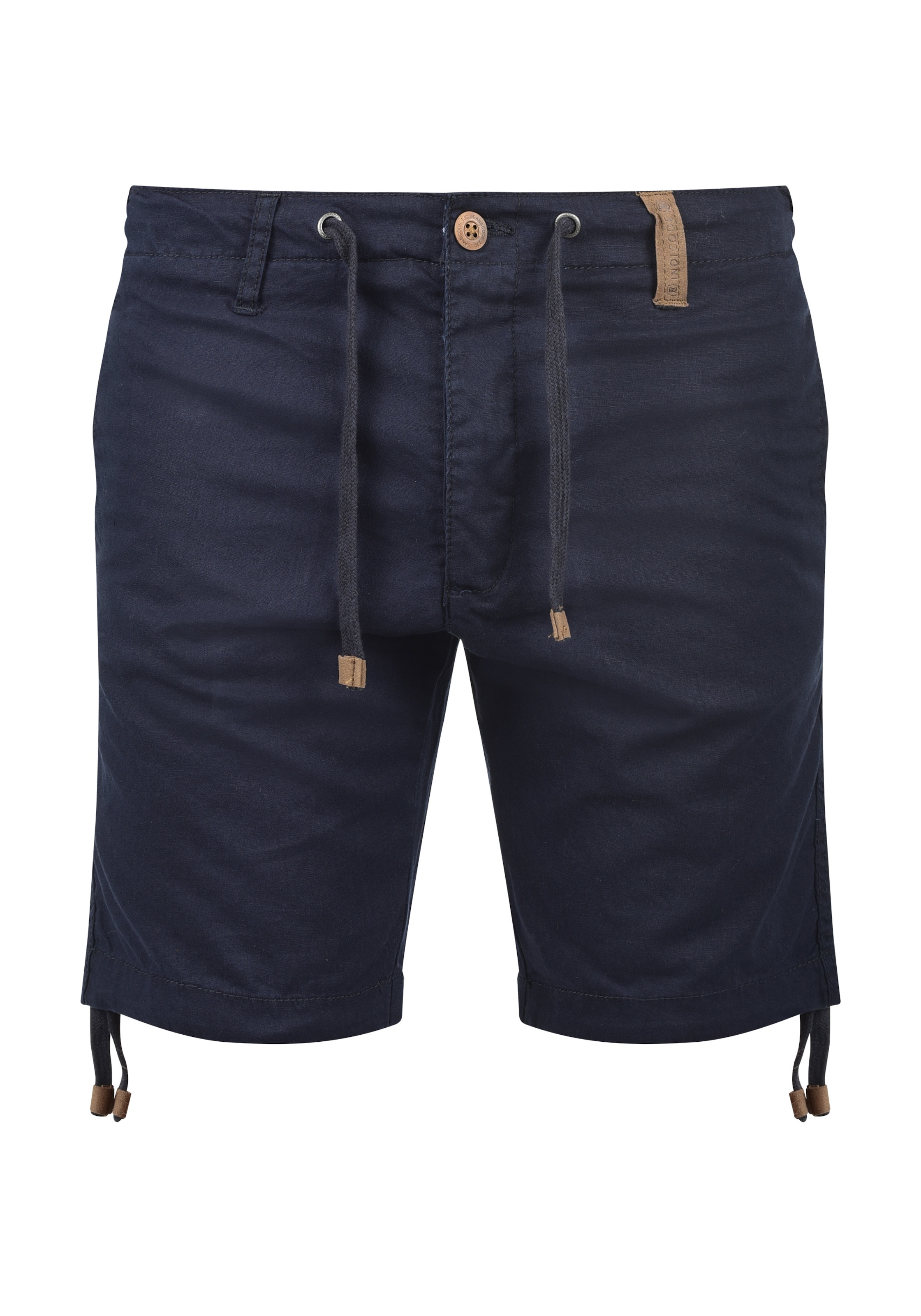 INDICODE JEANS Trousers 'Moses' in Blue: front