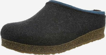 HAFLINGER Slippers in Blue: front