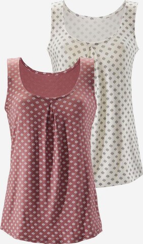 LASCANA Tanktops in Beige: predná strana