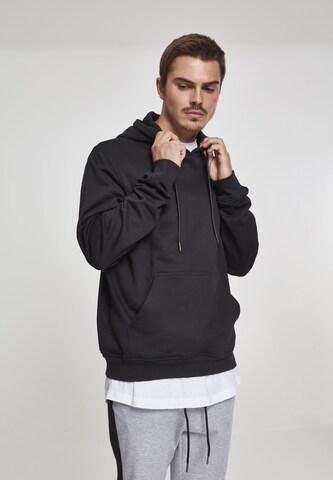 Urban Classics Sweatshirt in Black: front