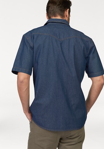 ARIZONA Regular fit Button Up Shirt in Blue