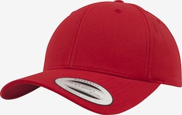 Flexfit - Gorra en rojo: frente