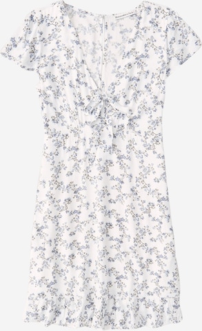 Abito 'Babydoll' di Abercrombie & Fitch in bianco: frontale