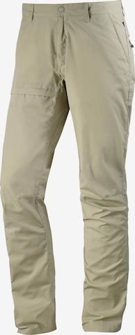 Fjällräven Regular Workout Pants in Grey: front