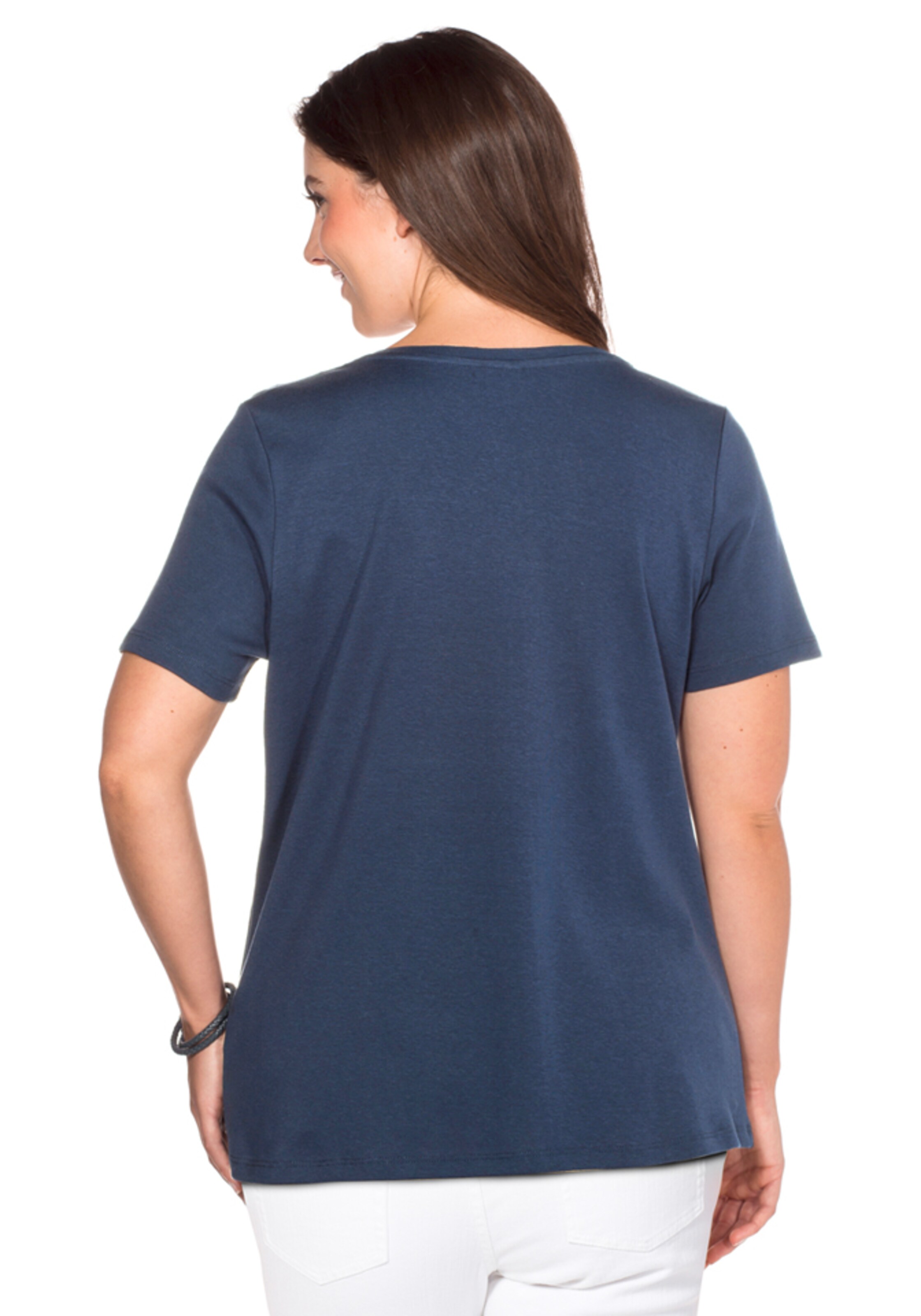 T-shirt SHEEGO en bleu