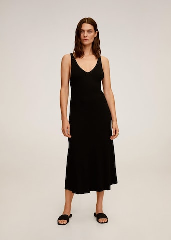 Robe d’été 'Amster' MANGO en noir : devant