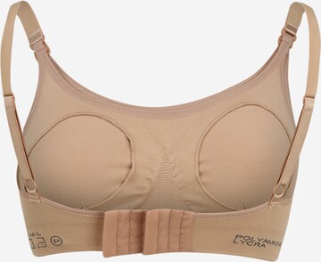 Noppies Regular Nursing bra 'Seamless' in Beige