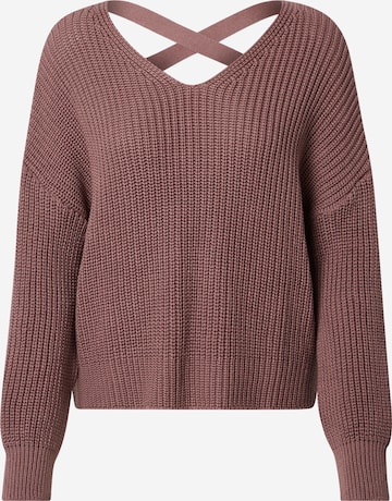 ABOUT YOU Sweater 'Liliana' in Pink: front