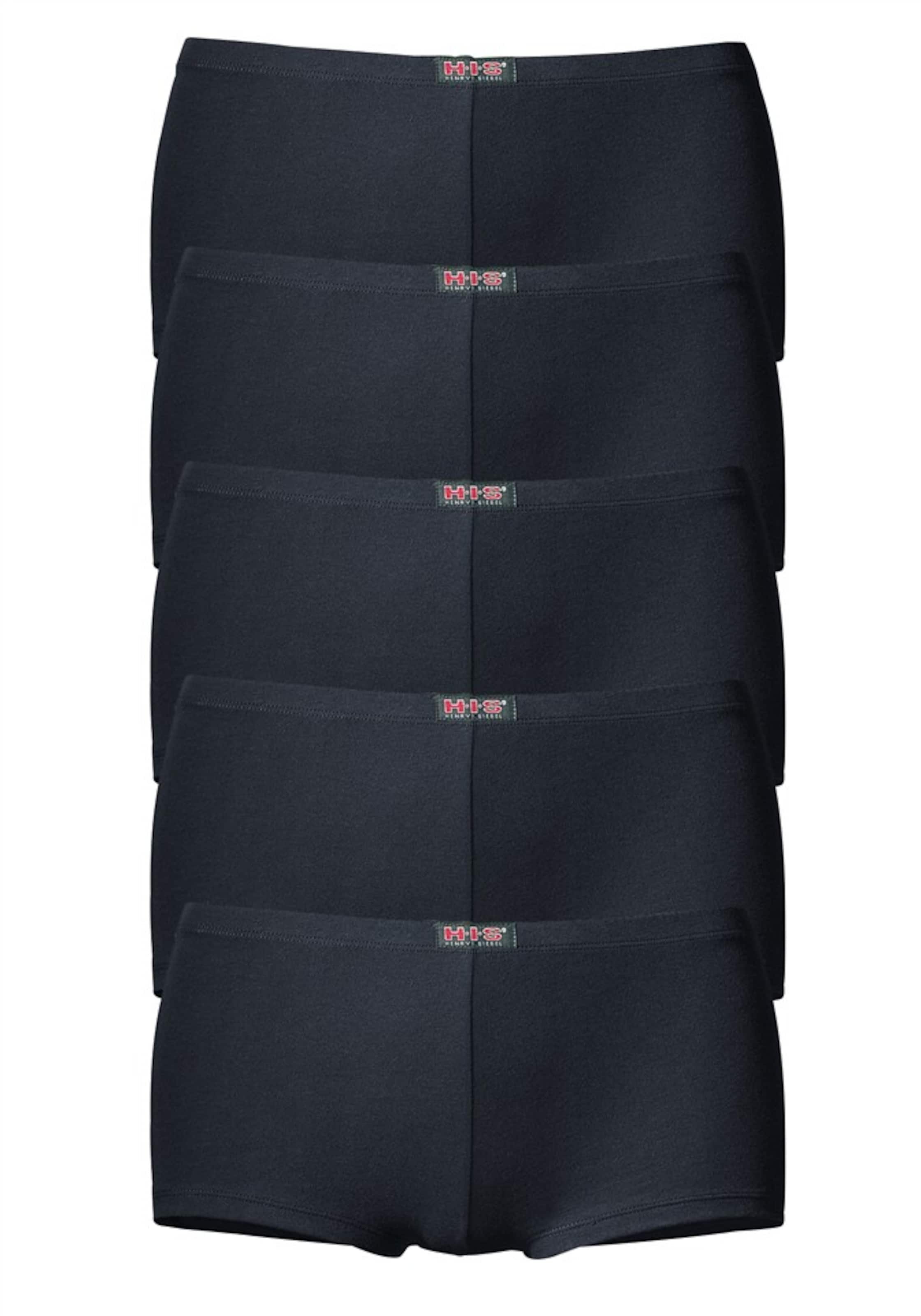 H.I.S Boyshorts in Black: front