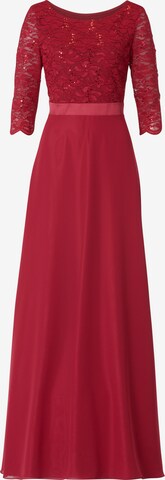 Vera Mont Evening Dress in Red: front