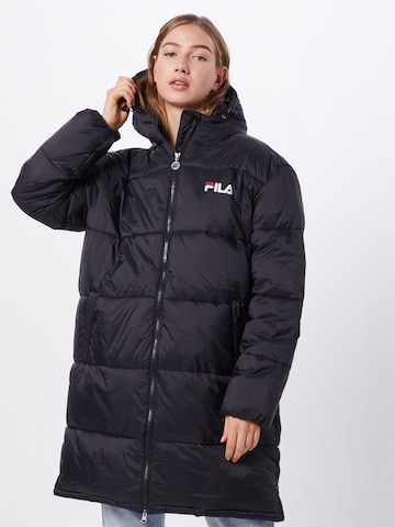 Manteau d’hiver 'BRONWED' FILA en noir : devant