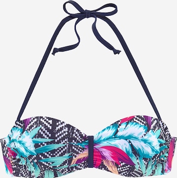 VENICE BEACH Bandeau Bikini top 'Jane' in Mixed colours: front
