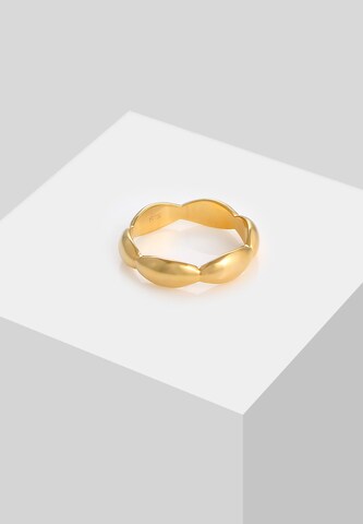 ELLI Ring Kugel Oval in Gold