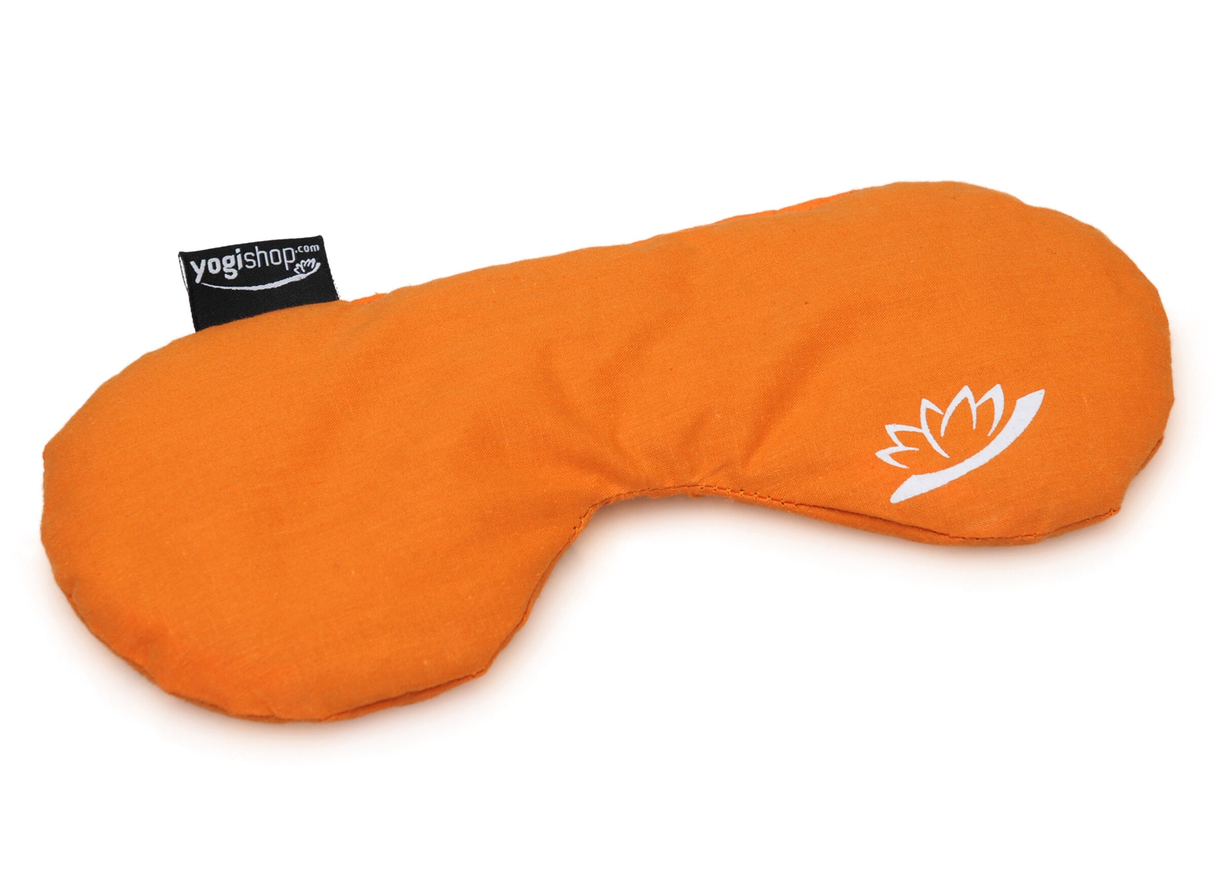 Yogishop Augenkissen 'Lotus Dream' in Orange: Vorderseite