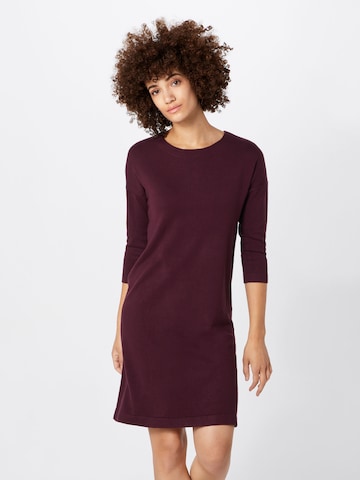 VERO MODA Knitted dress 'Glory' in Red: front