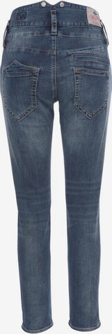 Coupe slim Jean 'PITCH MOM' Herrlicher en bleu