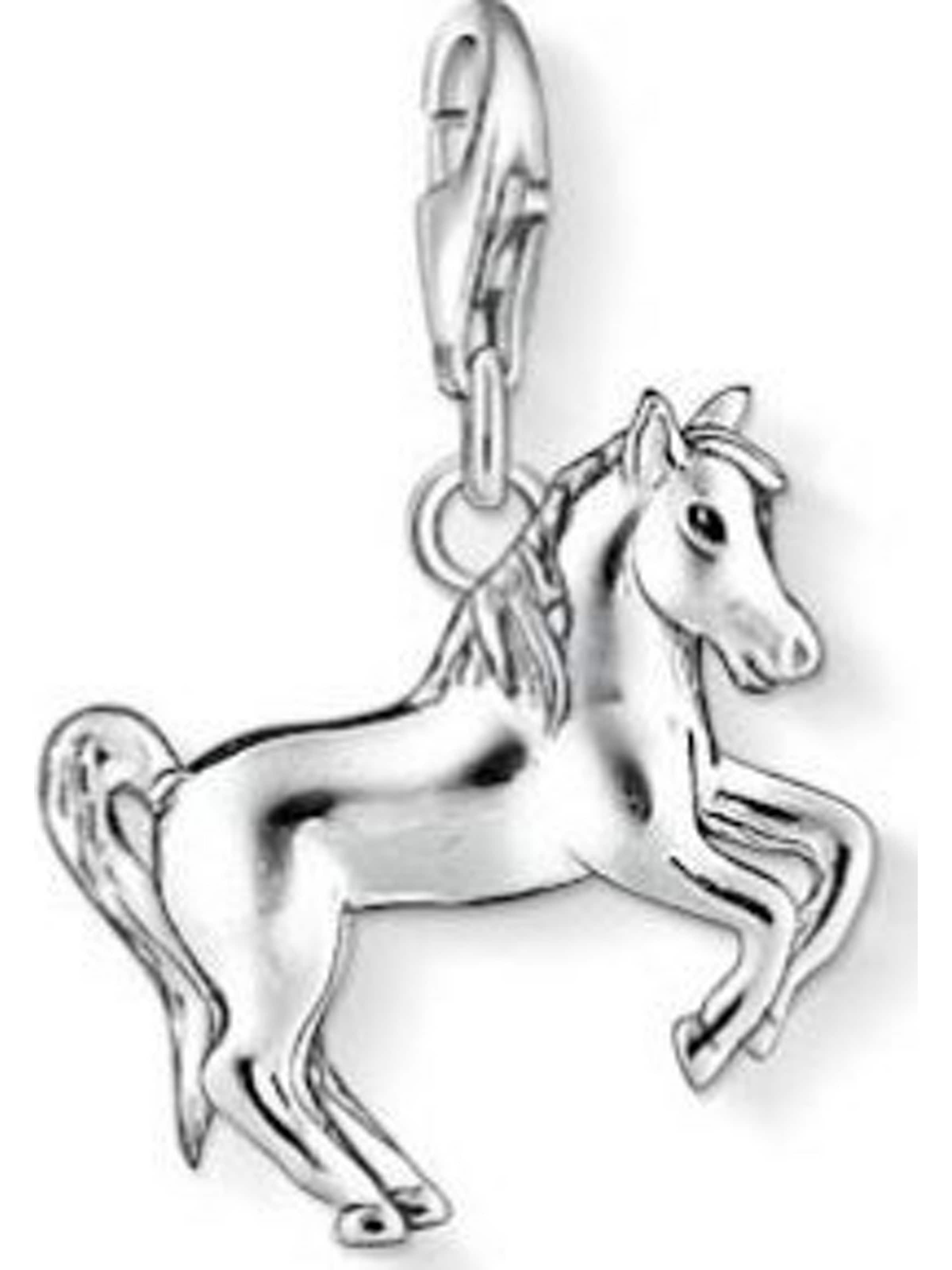 Thomas Sabo Pendant 'Pferd' in Silver: front