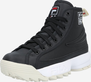 FILA Schnürstiefelette 'Retroruptor' in Schwarz: predná strana