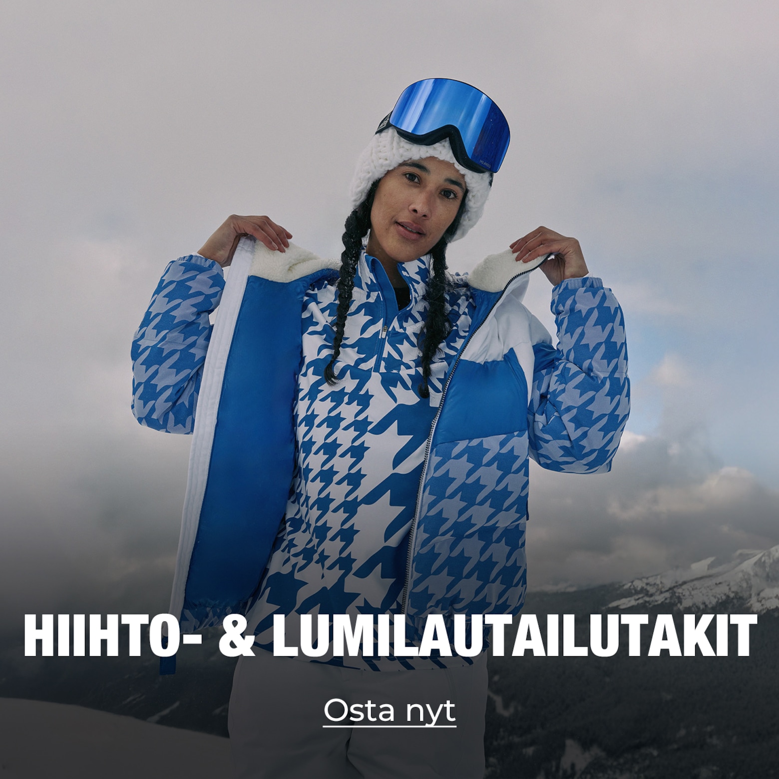 Vaatteet, varusteet, asusteet & paljon muuta Tärkeimmät hiihto- ja lumilautailuvarusteet