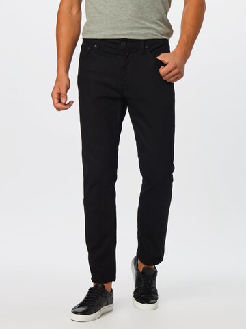 Coupe slim Jean 'Clark' JACK & JONES en noir