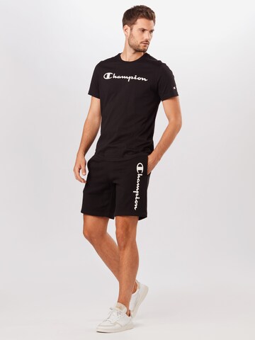 Champion Authentic Athletic Apparelregular Hlače - crna boja