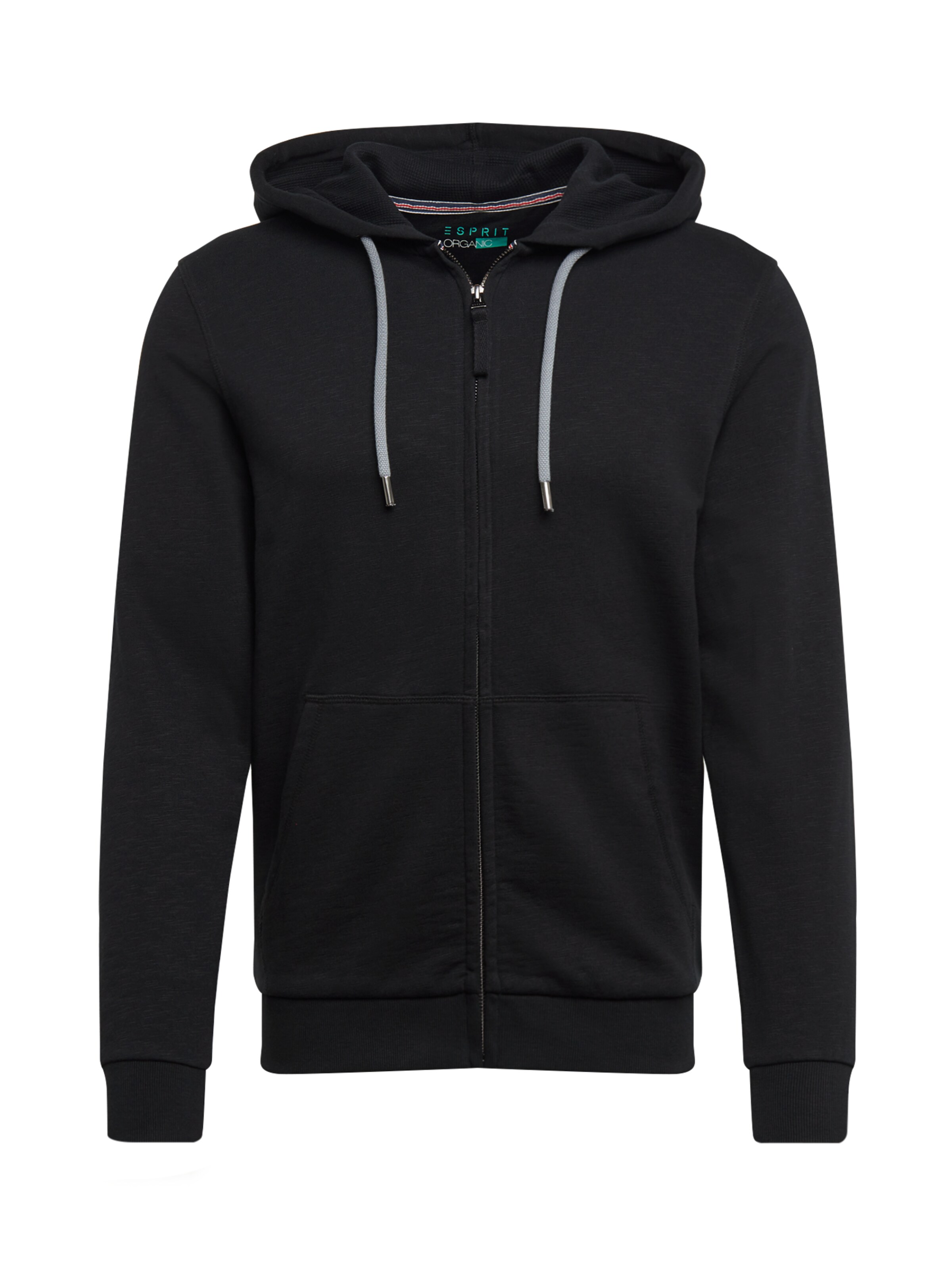 ESPRIT - Sweatvest 'SG-089EE2J001' in de kleur Zwart