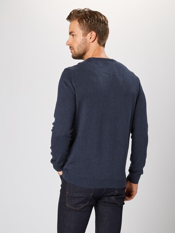 s.Oliver Pullover in Blau: Rückseite