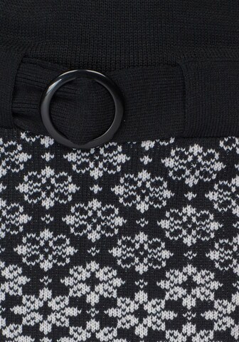 MELROSE Knitted dress in Black