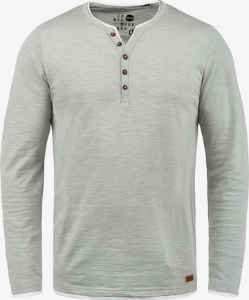 !Solid Longsleeve 'Belagos' in Grau: predná strana