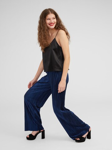 Wide Leg Pantalon 'Jessa' EDITED en bleu