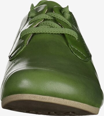 JOSEF SEIBEL Lace-Up Shoes 'Fiona 01' in Green