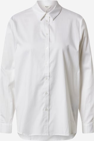 Camicia da donna 'Roxa' di OBJECT in bianco: frontale