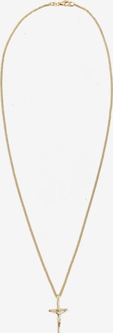 ELLI Necklace 'Kreuz' in Gold: front