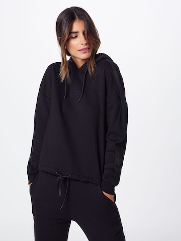 Sweat-shirt Urban Classics en noir : devant