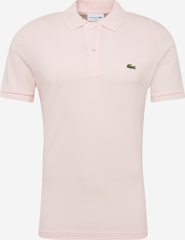 rožinė LACOSTE Priglundantis modelis Marškinėliai: priekis