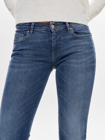 ONLY Slimfit Jeans 'Feva' in Blau