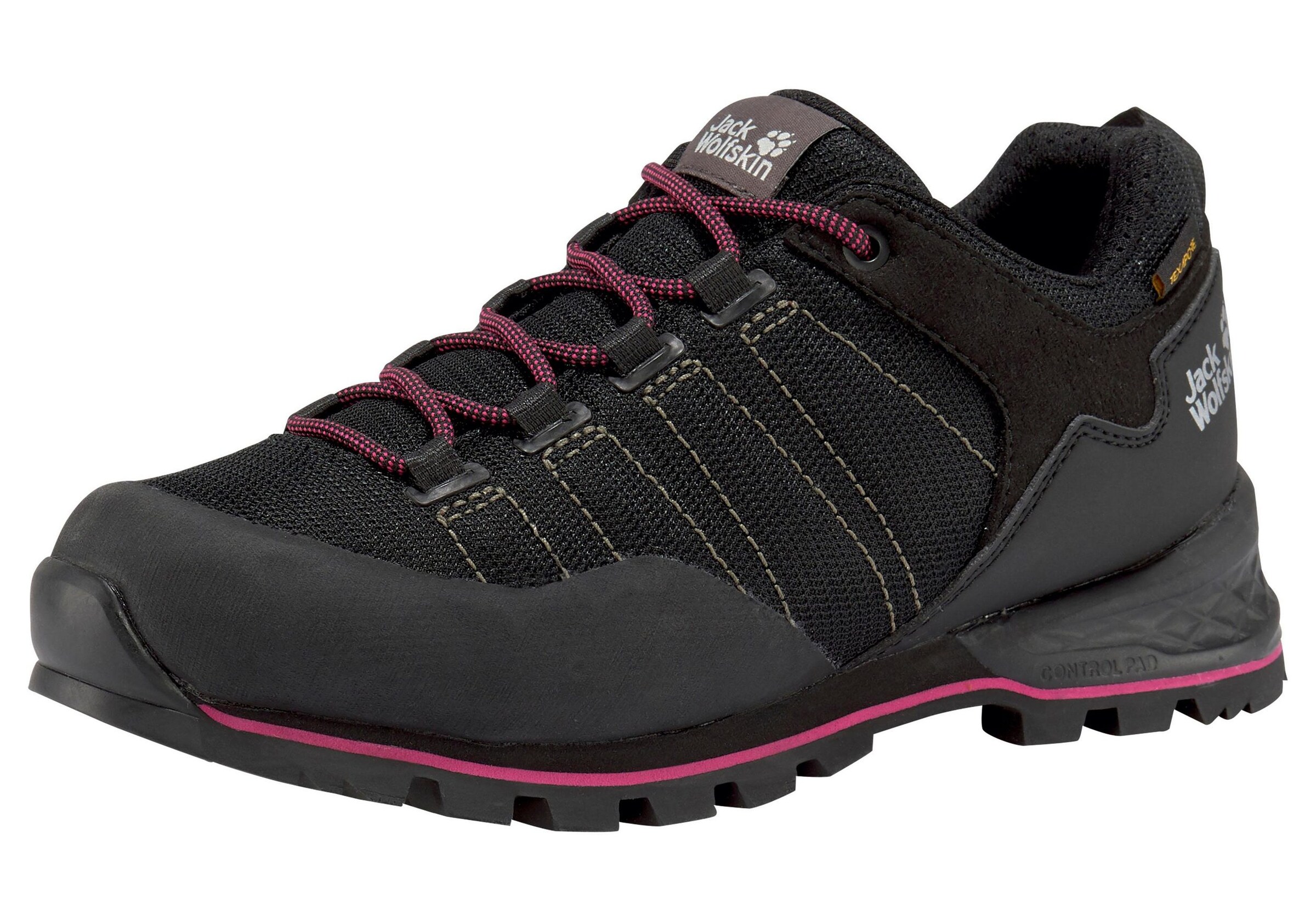 JACK WOLFSKIN - Outdoorschuh in schwarz