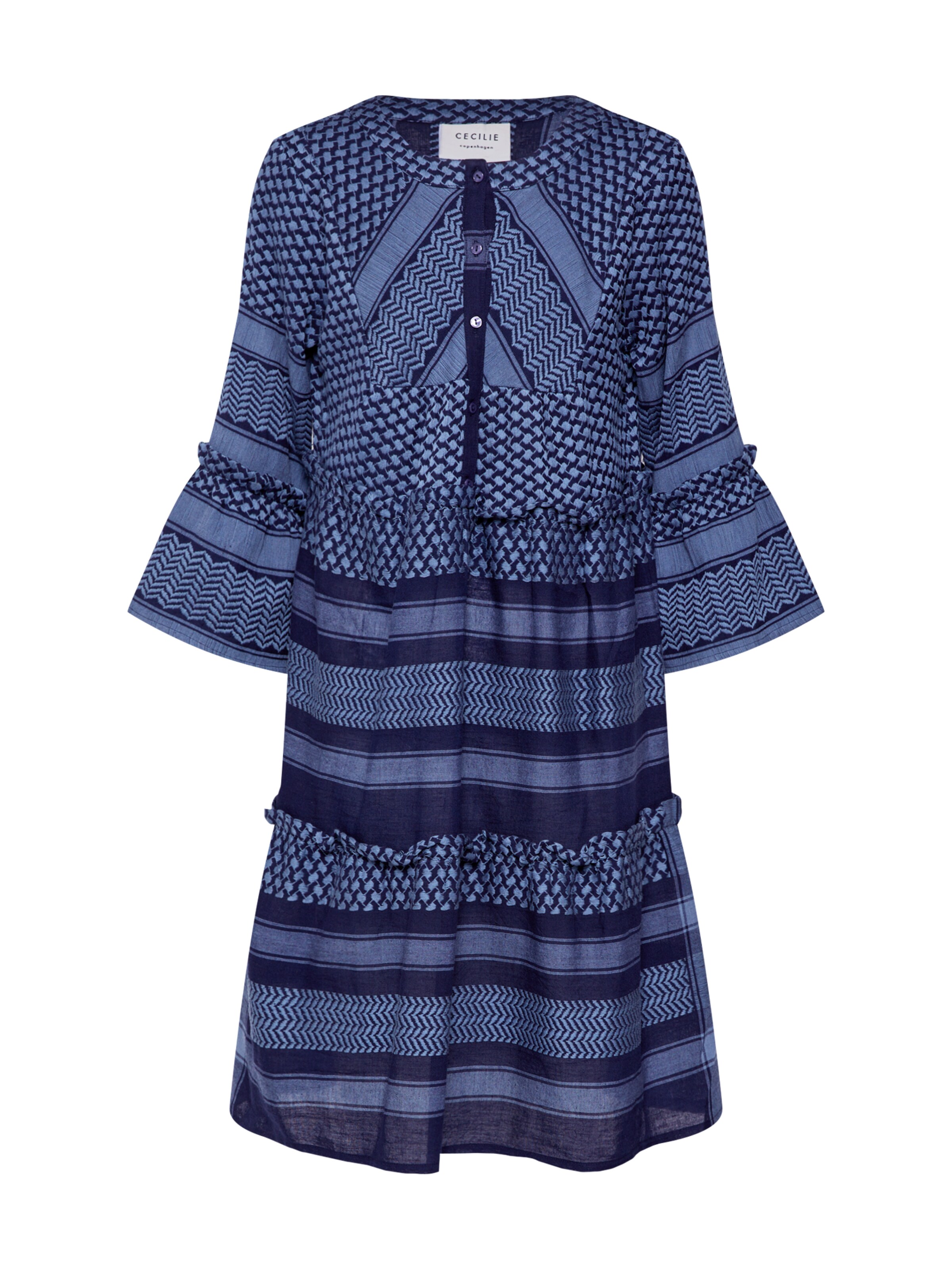 Cecilie Copenhagen - Jurk 'Jade Dress' in de kleur Navy