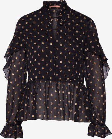 SCOTCH & SODA Blouse in Zwart: voorkant