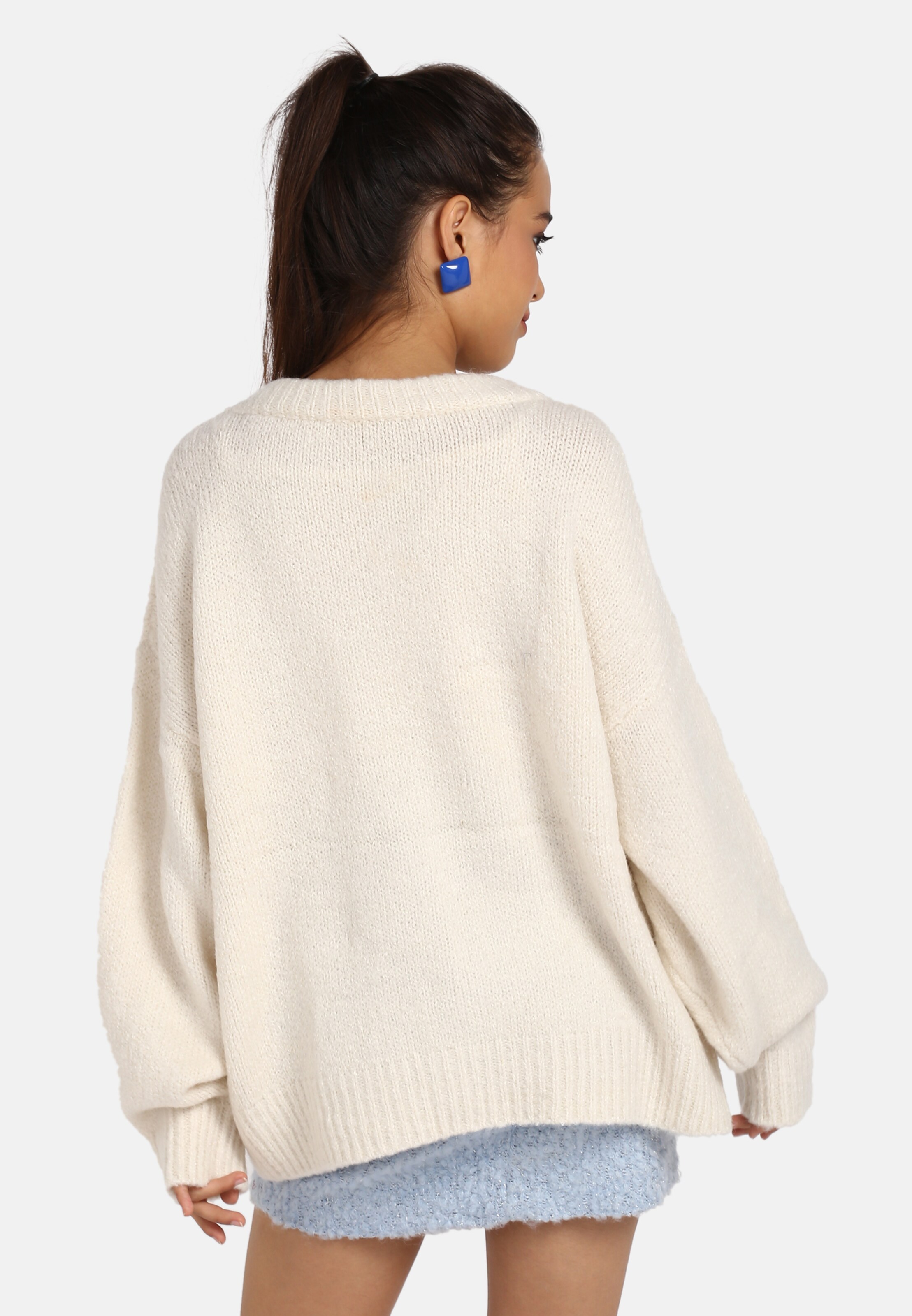 MYMO Pullover in Creme 