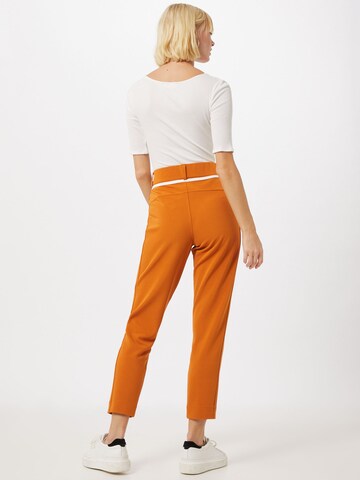 STREET ONE Slimfit Hose 'Bonny' in Orange