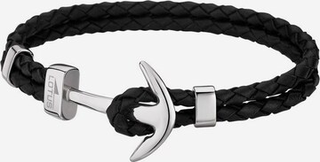 LOTUS STYLE Bracelet 'Anker, Urban, LS1832-2/1' in Black: front
