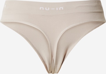 NU-IN ACTIVE Regular Athletic Underwear in Beige