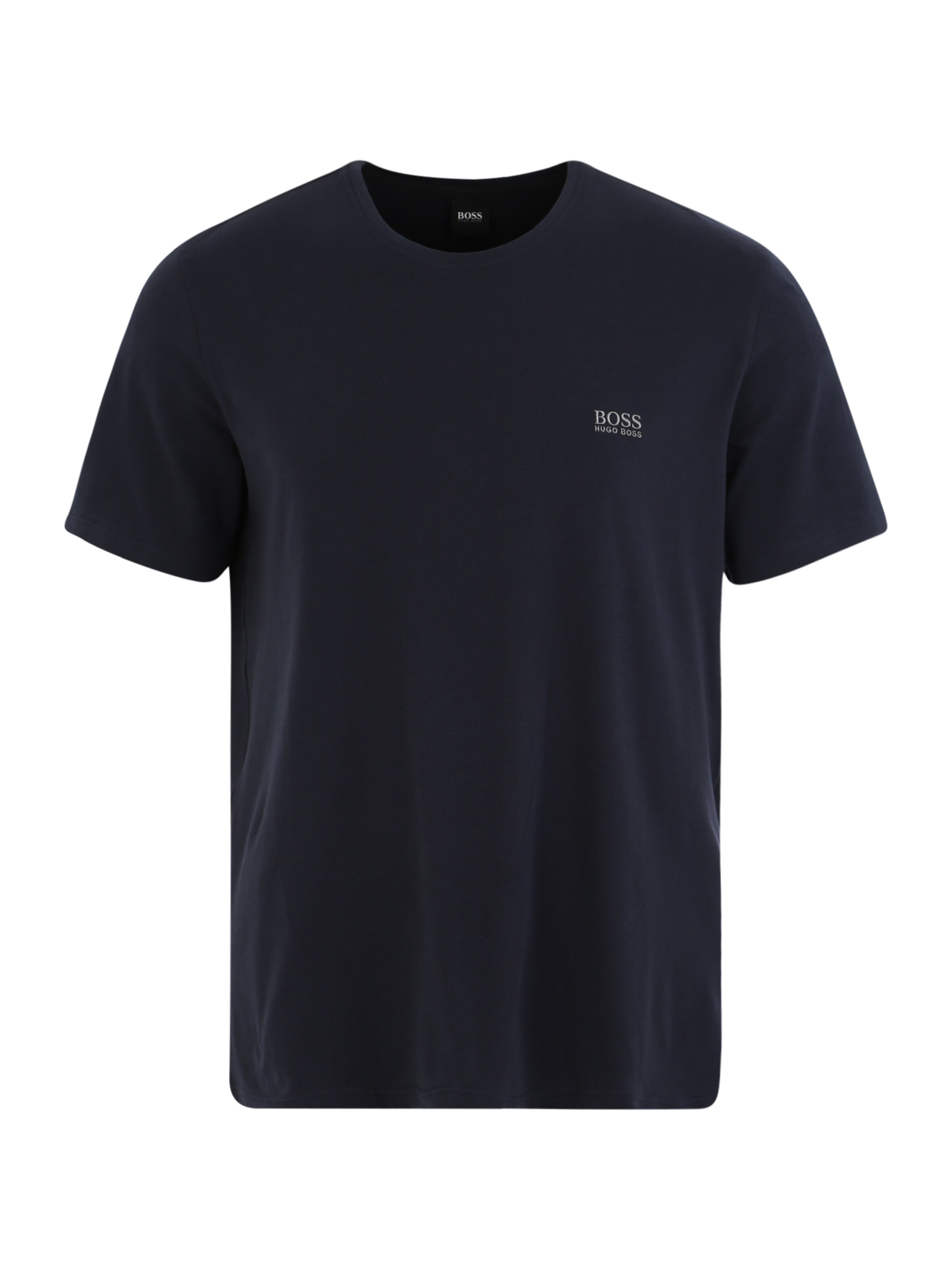 BOSS - Pyjama kort in de kleur Nachtblauw