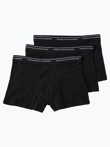 Finshley & Harding Boxer shorts in Black: front