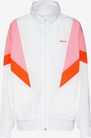 LEVI'S ® Prechodná bunda 'Reese Windbreaker Jacket' - biela: predná strana