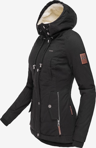 MARIKOO Winterjacke 'Bikoo' in Schwarz