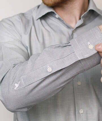 CARPASUS Regular fit Business Shirt ' Classic ' in Grey
